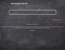 Tablet Screenshot of map-engineering.com